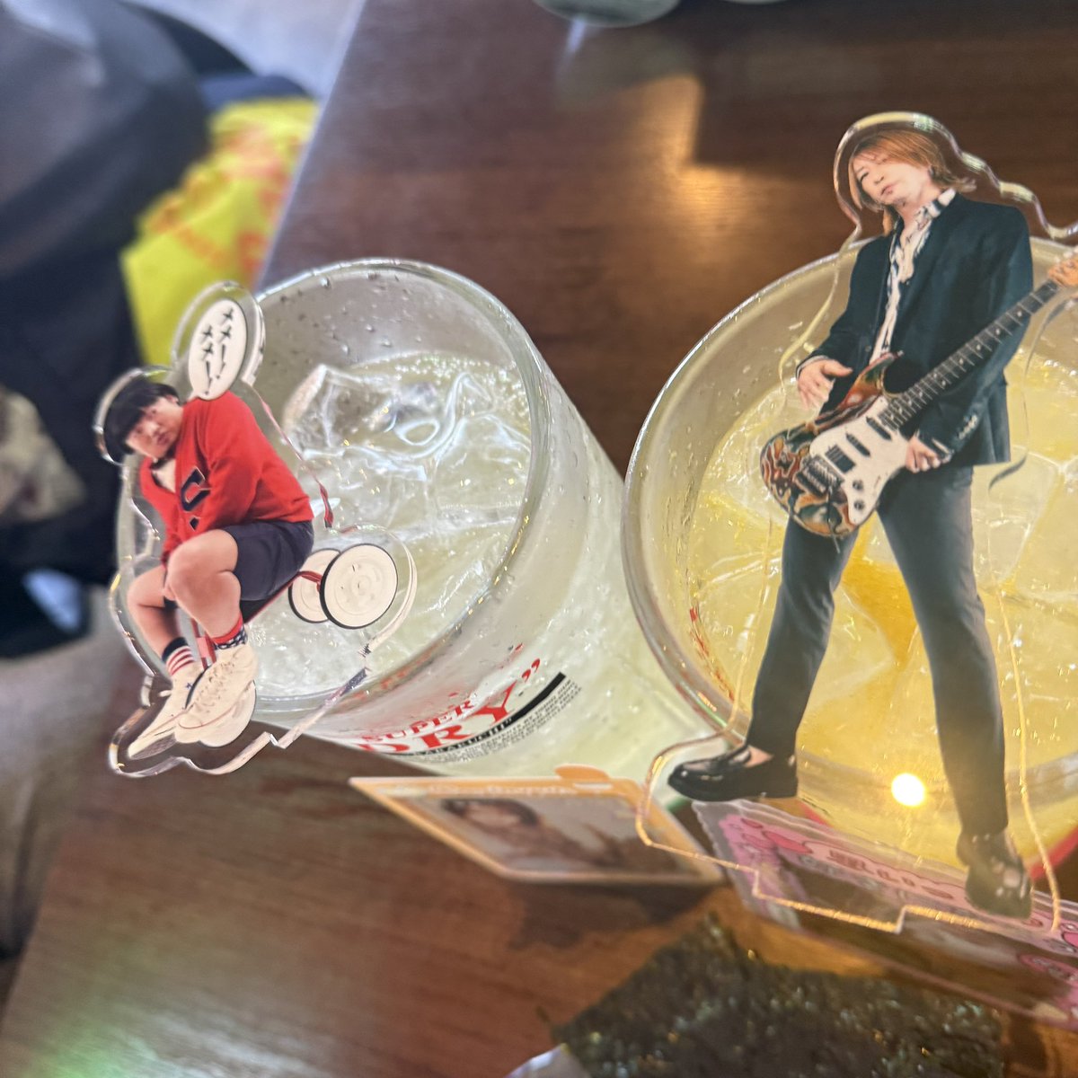 omotesanko's tweet photo. 楽しきLIVEの前祝い🍻 https://t.co/xy8rjf42Lr
