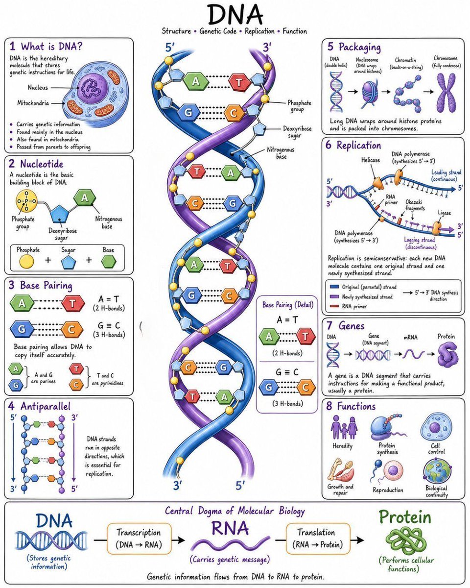 AIGuideHQ's tweet photo. DNA .

 Follow for more @AIGuideHQ https://t.co/bnJfOomzmN