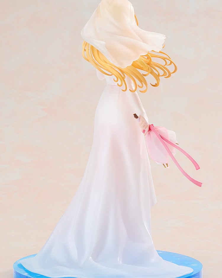 goodsmile_en's tweet photo. From Your Lie in April comes a new scale figure of Kaori Miyazono in a beautiful wedding dress. Preorder now and get 10% off with code smilefest2026!