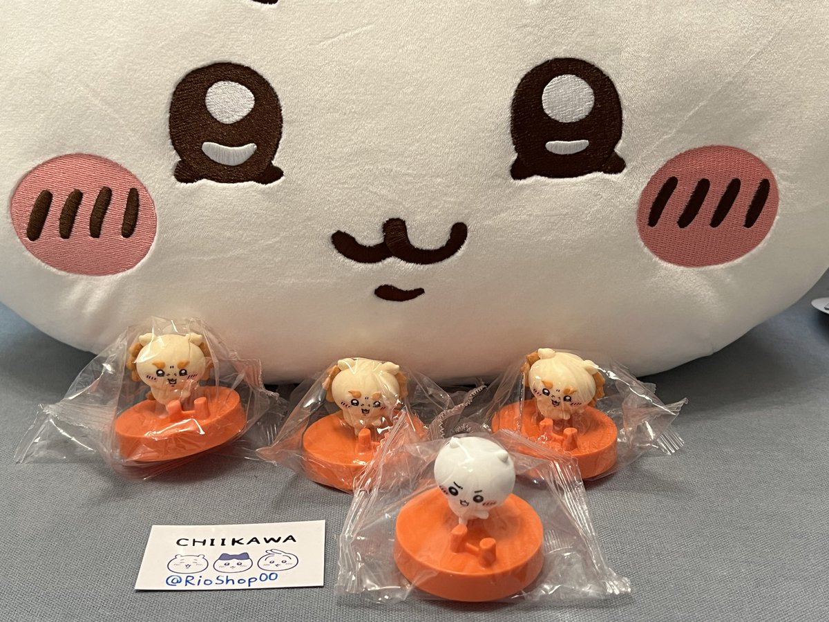 RioShop00's tweet photo. 【交換】ちいかわ　CoCo壱　ココイチ　スプーン置きフィギュア

《譲》
ちいかわ
シーサー×3

《求》
ハチワレ

《方法》
手渡都内他（新宿～御茶ノ水～秋葉原～北千住～八潮～流山～柏～守谷～つくば）
郵送（おまとめのみ）

検索からもお気軽にお声掛けください！ https://t.co/tAlSNnvbgq