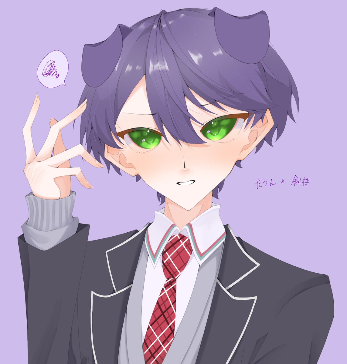 Nau__na_nj_'s tweet photo. おみみ生えちゃったねぇ https://t.co/cXa8pfELAE