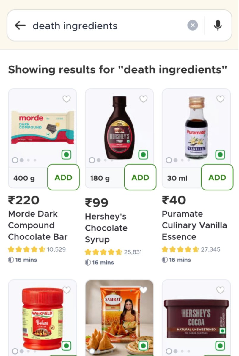 BhagyashRe99's tweet photo. Blinkit improve your search results, or else how zomato will make profits 
🙏 https://t.co/DBfjiYTAli