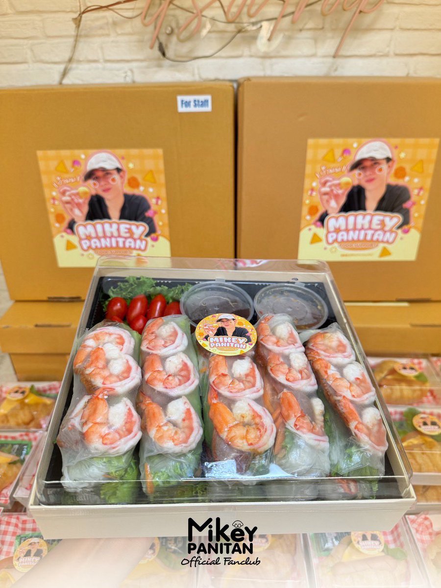 MikePanitanOFC's tweet photo. Food Support For Mikey "จนกว่ารักจะคืนใจ" [1/3] 

#mikepanitan #ไมกี้ปณิธาน https://t.co/jiPaSLSqNt