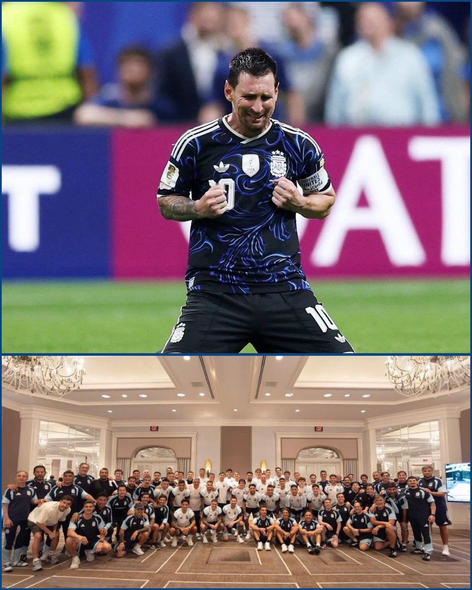 SiaranBolaLive's tweet photo. Surat Leo Messi untuk seluruh masyarakat Argentina pada malam sebelum Final Piala Dunia. 🇦🇷🥶

“Hal terindah dari bertahun-tahun ini bukanlah sekadar gelar juara, melainkan seluruh perjalanannya.”

“Berbagi kehidupan sehari-hari dengan Tim ini, bersaing bersama, bangkit kembali di momen-momen sulit, dan menikmati setiap langkah.”

“Terima kasih kepada setiap rekan satu tim saya, kepada staf pelatih, dan kepada semua orang hebat yang bekerja setiap hari untuk menjaga Tim Nasional ini tetap menjadi sebuah keluarga.”

“Apa pun yang terjadi besok, Tim ini telah menulis sebuah cerita yang tidak akan pernah kita lupakan dan tidak akan ada yang bisa menghapusnya.”

“Vamos, Argentina”