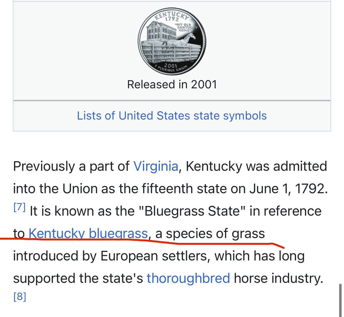 hawaiimaile's tweet photo. @AnnHellcat @FreddyLA7 No, KY is called the Bluegrass State for its grass (Poa pratensis).

Bill Monroe &amp; the Blue Grass Boys created the original bluegrass sound at the Ryman in TN: Bill Monroe (KY), Earl Scruggs (NC) Lester Flatt (TN), Chubby Wise (FL), Howard Watts "Cedric Rainwater" (NC) https://t.co/wkwSTTzkzE