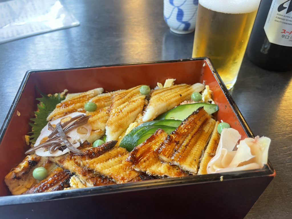 crowley_y's tweet photo. 穴子は食べたかったし。 https://t.co/V6H7Not6EQ