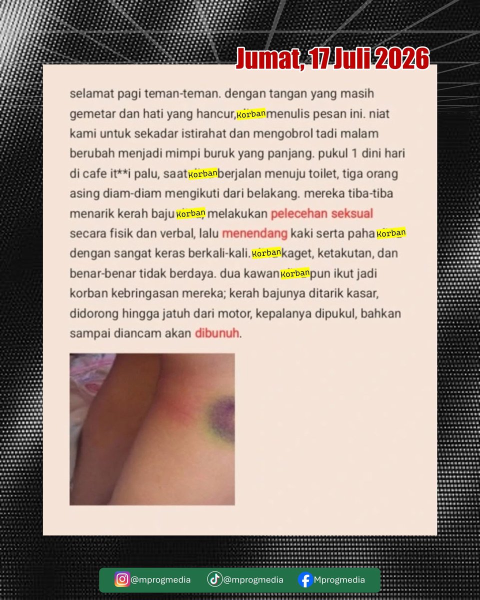 ykbalee's tweet photo. sumpah ini sedih bgt. temen kuliah aku dipukul pas lagi nongkrong di cafe sama kelompok “boti hunter” cuma karena penampilan dia. https://t.co/lzyPbZw6Z6