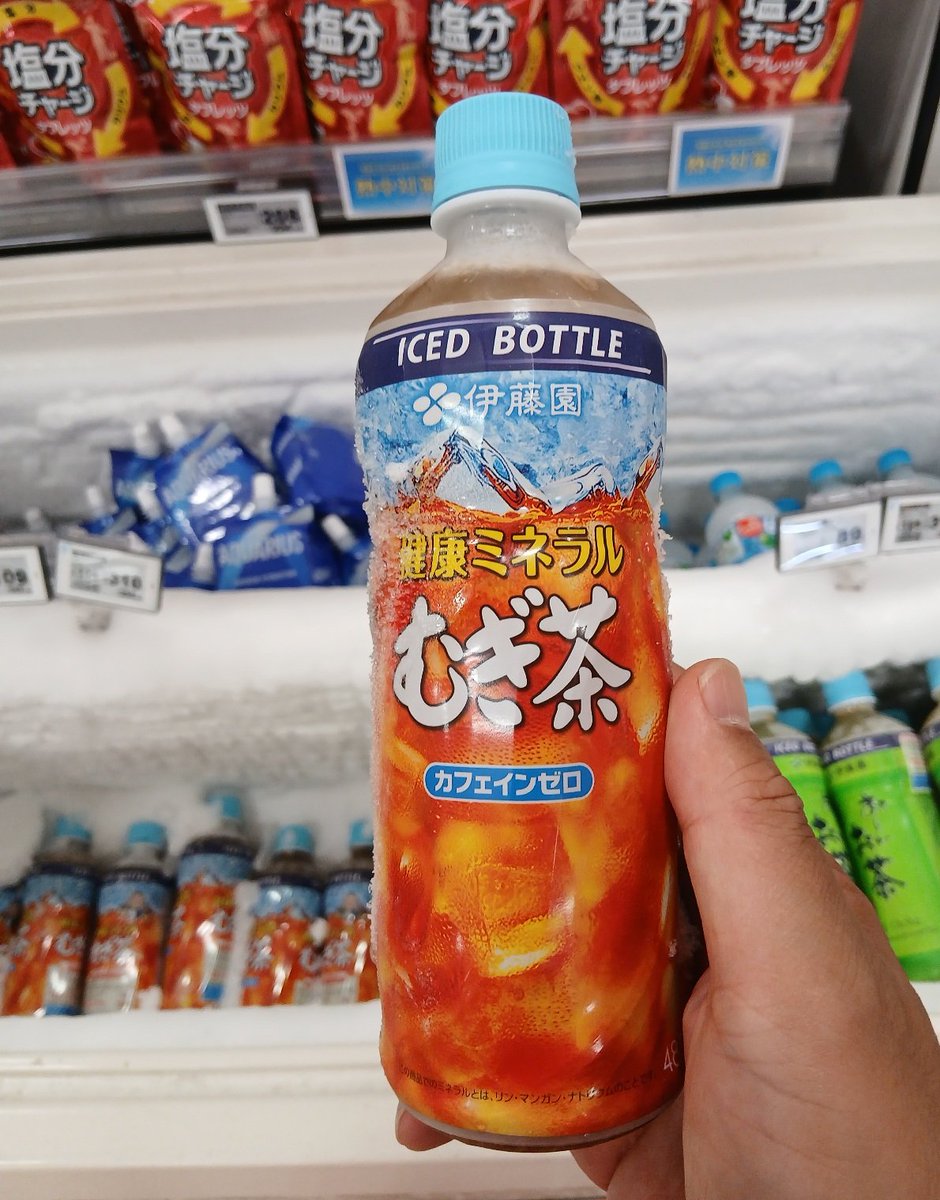 hirog3san's tweet photo. ライフで冷凍麦茶を買うも1時間経たず半分以上溶けていた。
地獄暑酷暑でもまだ涼しい状態でコレです。
皆様、生き残るように頑張ろう。 https://t.co/LIfwUkrFd4