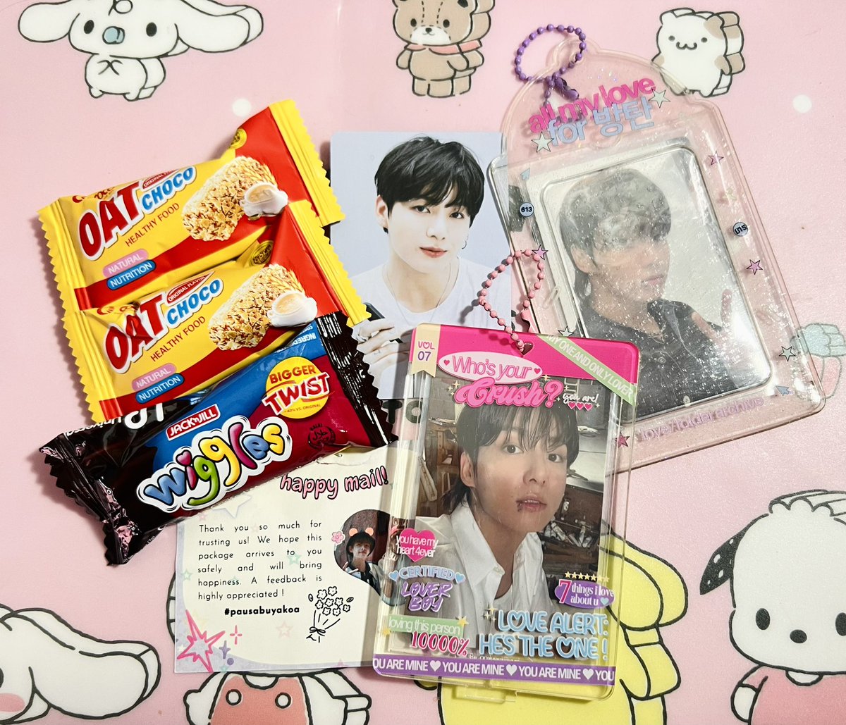 sacredspacetk's tweet photo. ᯓ★ love mail .ᐟ.ᐟ from @love3993_myg
#sacredmails #pausabuyakoa

⊹ ࣪ ˖ pogi came home yesterday and got the chance to open it today. so kilig while opening the package. thank you for allowing me to have them and the freebies!! 🥺❤️ https://t.co/yV9wYaiBrv