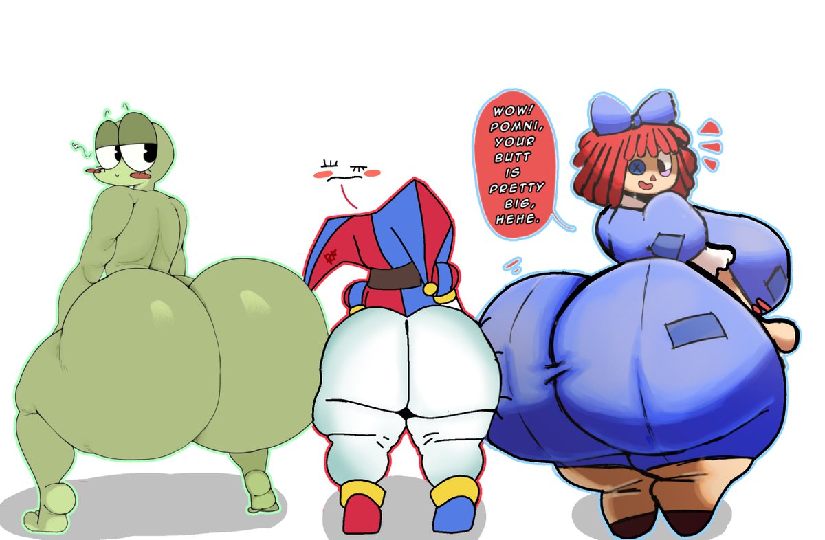 Covaarto's tweet photo. Ass comparison collab 
(Featuring @1_anothercat &amp; @lolbear_9) https://t.co/Tx4W2APPL9