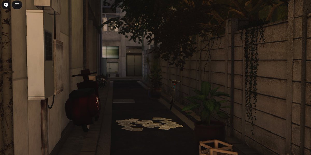 kaitamathedev's tweet photo. A small Japanese back alley I worked on for Rintama High.

Really enjoyed working on the atmosphere and environmental details for this one.

#RobloxDev #RobloxStudio #GameDev #RobloxBuilder #EnvironmentArt https://t.co/sOGLCUTW1W