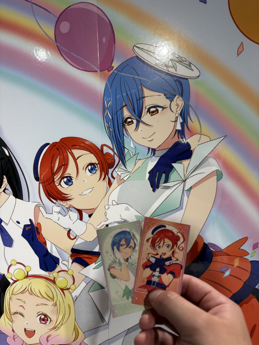 R_328_p's tweet photo. 5周年行ってきました
会計で特典2枚もらったら思想で神すぎた https://t.co/ELe7zbnDfg