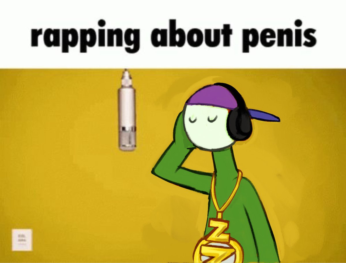 bozmeoww's tweet photo. rapping about penis #homestarrunner https://t.co/jL6xaXnFjL