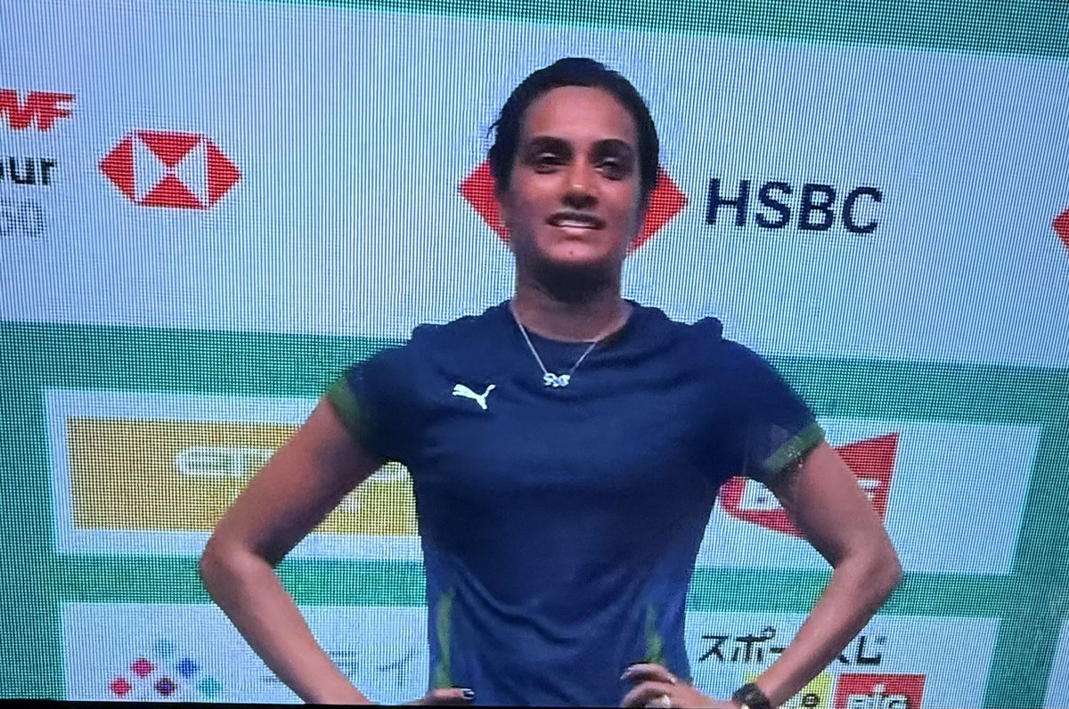 Bohrashyam2's tweet photo. HISTORIC SINDHU! 🇮🇳👑
PV Sindhu defeats Akane Yamaguchi 21-17, 21-17 to become the first ever Indian to win the Japan Open title! 💘
She wins international title in 19 months. What a great player she is. 
Congratulation Champion @Pvsindhu1 
#PVSindhu #JapanOpen @BAI_SocialMedia https://t.co/K3EJQaaVi0