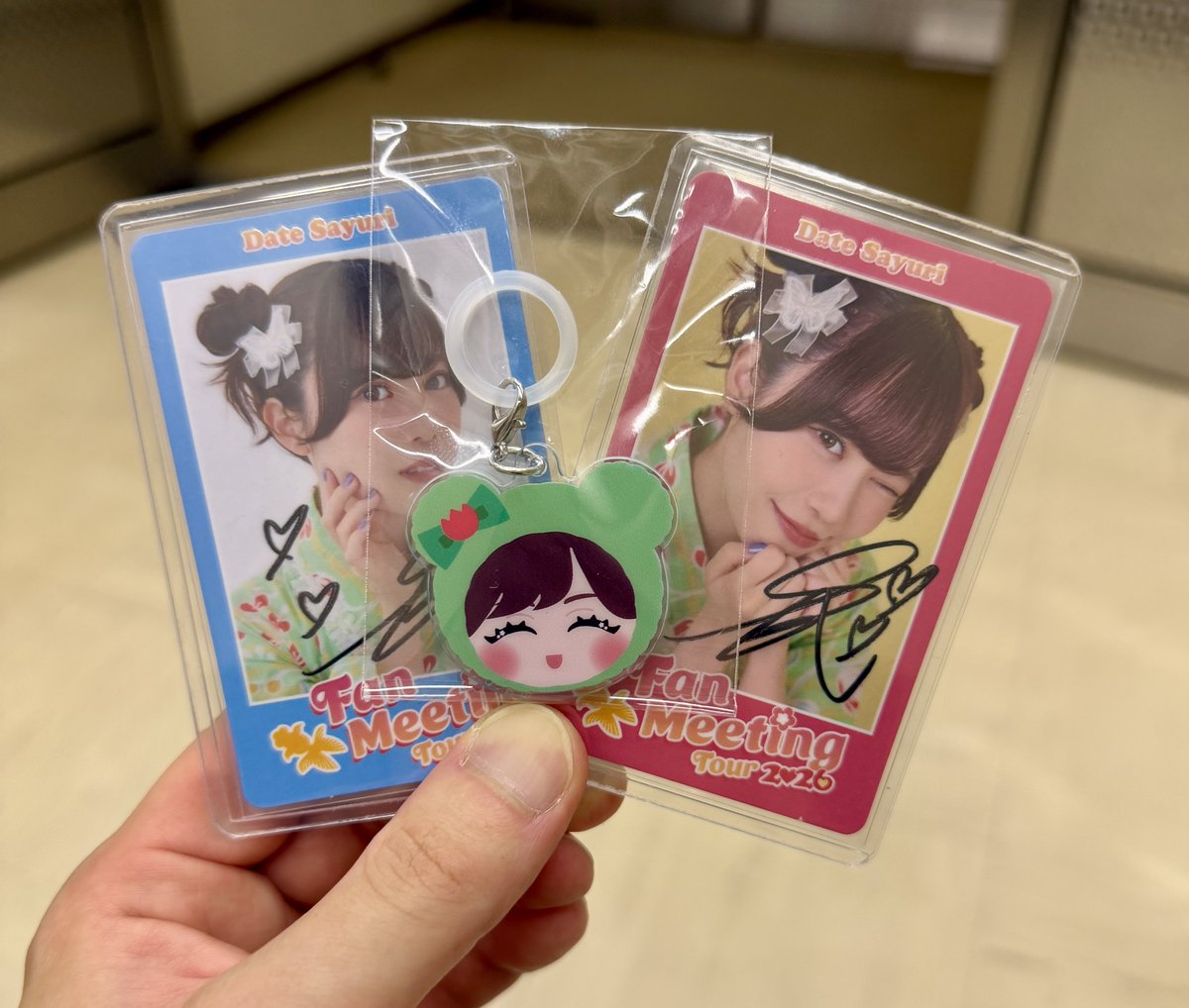 アンブレラマーカー買えた！！🌷 (でも、チェキカードは秒で枯れて買え