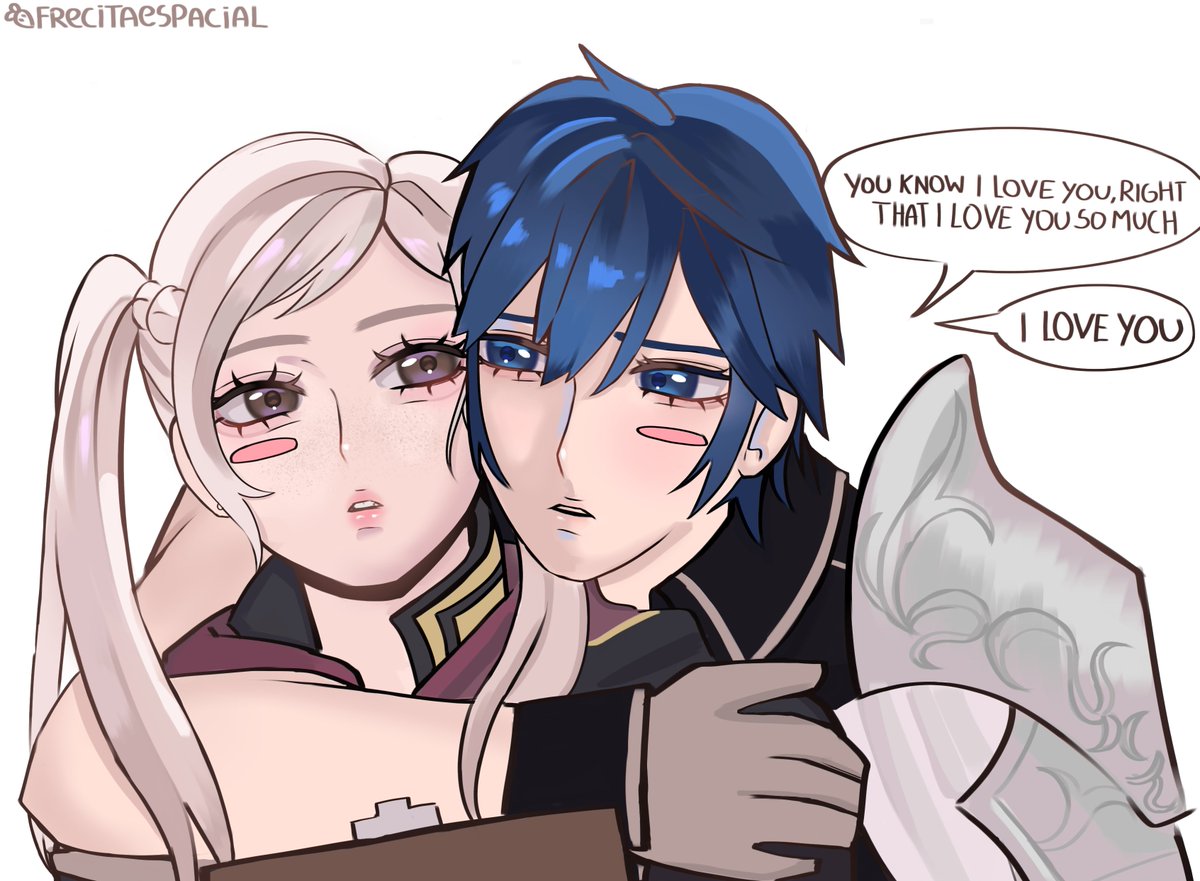 frecitaespacial's tweet photo. "The girl is his"
(Ignore Chrom's badly drawn hand T^T)
#Chrobin https://t.co/Cd89MEae1u