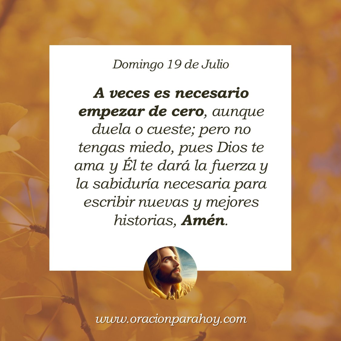 OracionParaHoy's tweet photo. Oración para hoy 19 de julio: https://t.co/66kZMQRBkM ✨ https://t.co/02Ek8LIqQk
