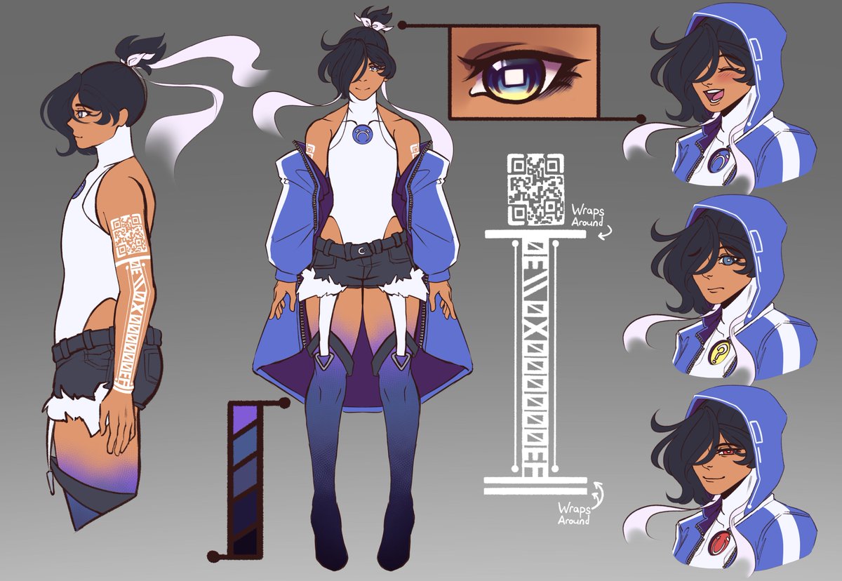 SaruiiSK's tweet photo. 【🖥️ Uploading. . .  SaruRef_Sheet.exe 】

Hiya, your local Bluescreen Vtuber here to infect your PCs and eat your RAM! Thank you for logging in!  🪱

⬫ Art: #SaruDoodles
⬫ Live/Clips: #SaruBuffer
⬫  Oshi Marks: 🖥️🪱
⬫ Design/Ref Sheet: #SaruiiSK https://t.co/vfzvH5cvHK