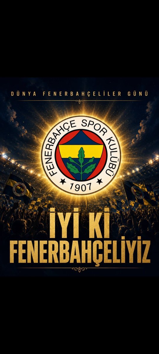 SesenMujdat's tweet photo. Dunya fenerbahçeliler gününüz kutlu olsun https://t.co/lLNSVvQFPz