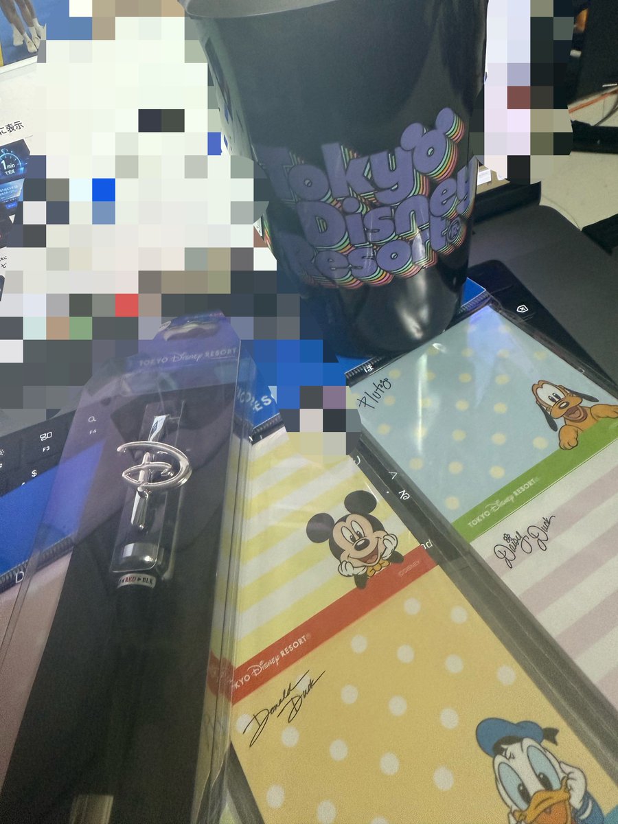 TechHamu's tweet photo. ディズニーのお土産もらいました٩( 'ω' )و https://t.co/N1uMfJBOaB