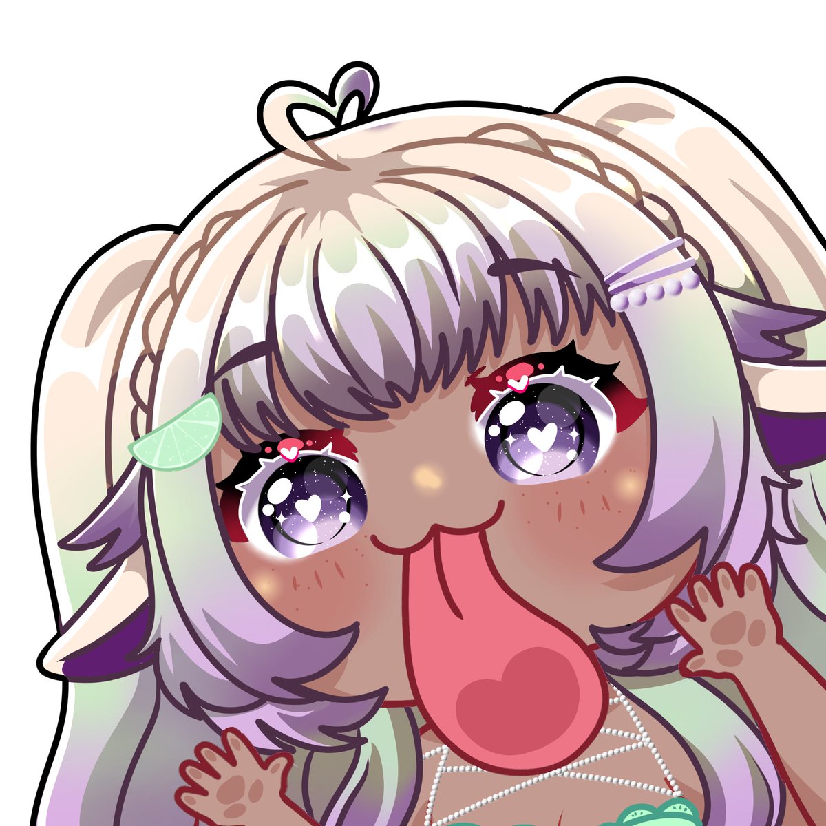 veyravii's tweet photo. First #vtuberlogo by @nemuneko_studio !!! ฮต( ใฃ>โฉ< )ใฃ https://t.co/uhJhIyFKN8