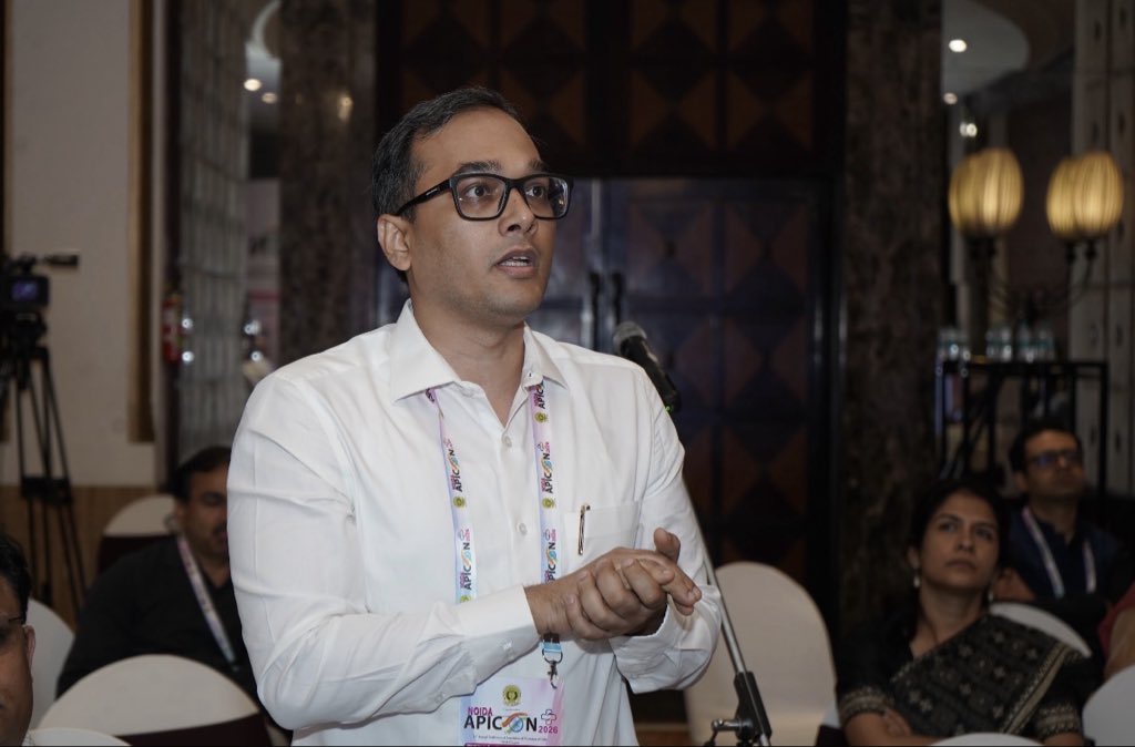 Haque_RheumAI's tweet photo. Honoured to be a panelist at APICON Noida on Granulomatous Diseases alongside Dr. Suvrat Arya, Dr. Arunachalam, and Dr. Jitin, with the session moderated by Dr. Ajay Aggarwal sir, Director, Internal Medicine, Fortis Noida. Grateful for the opportunity. #APICON #InternalMedicine https://t.co/EtGjR6XXhR