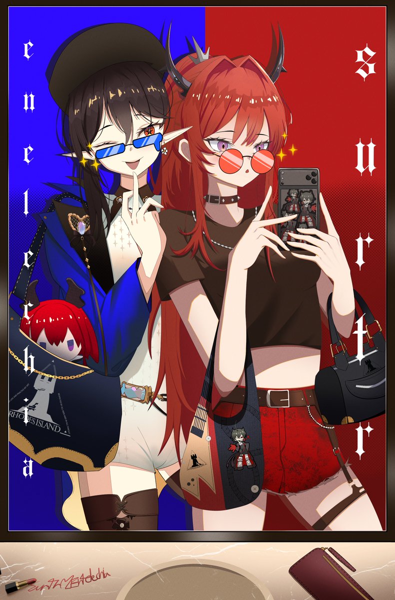 Secret7254491's tweet photo. 💙♥️
#明日方舟ㅤ #arknights https://t.co/RYlwVopbPI