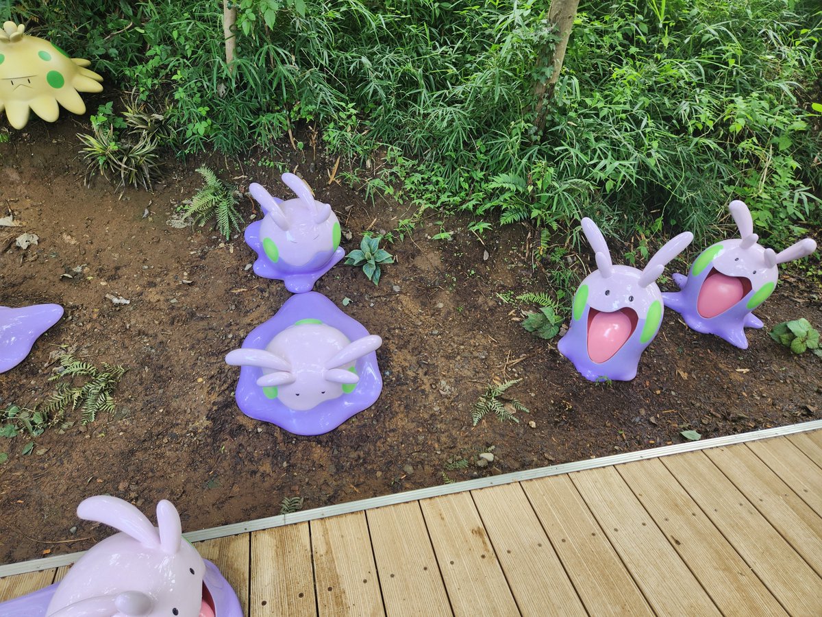 Fe5t21's tweet photo. ポケパーク行って新たに推しに目覚めた感じがする😳

ヌメラのｳﾋｮｰ口かわいい
ハガネール大っきくて恋に落ちた､、良き( ᵕωᵕ 🫶🏻 )💕
シャワーズめっちゃ猫で可愛くないか?!

ピカピカスパークまさかの真ん中の最前席!!✨🥹

ちょい曇りだったけど、ちょうど良かったかもポケパーク最高でした🥰🫶 https://t.co/lGtU6QY3uR