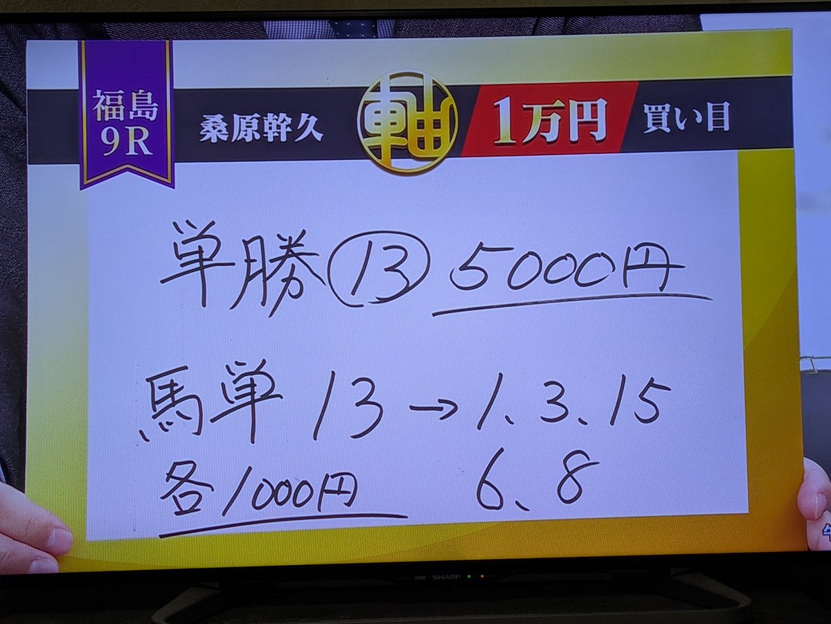 【中古】 番組表は勝馬がわかるカンニングペーパーだ 大発見！！/徳間オリオン/林正 BSイレブン競馬中継 #bs11競馬 #keiba_radio 桑原幹久さん ダブル的中🎉🎉
