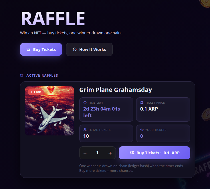 NFTRiddler's tweet photo. 2 days left to participate at this #XRP #XRPL NFT Raffle
https://t.co/fvFKyJAKxa https://t.co/2w6QNw6YEe