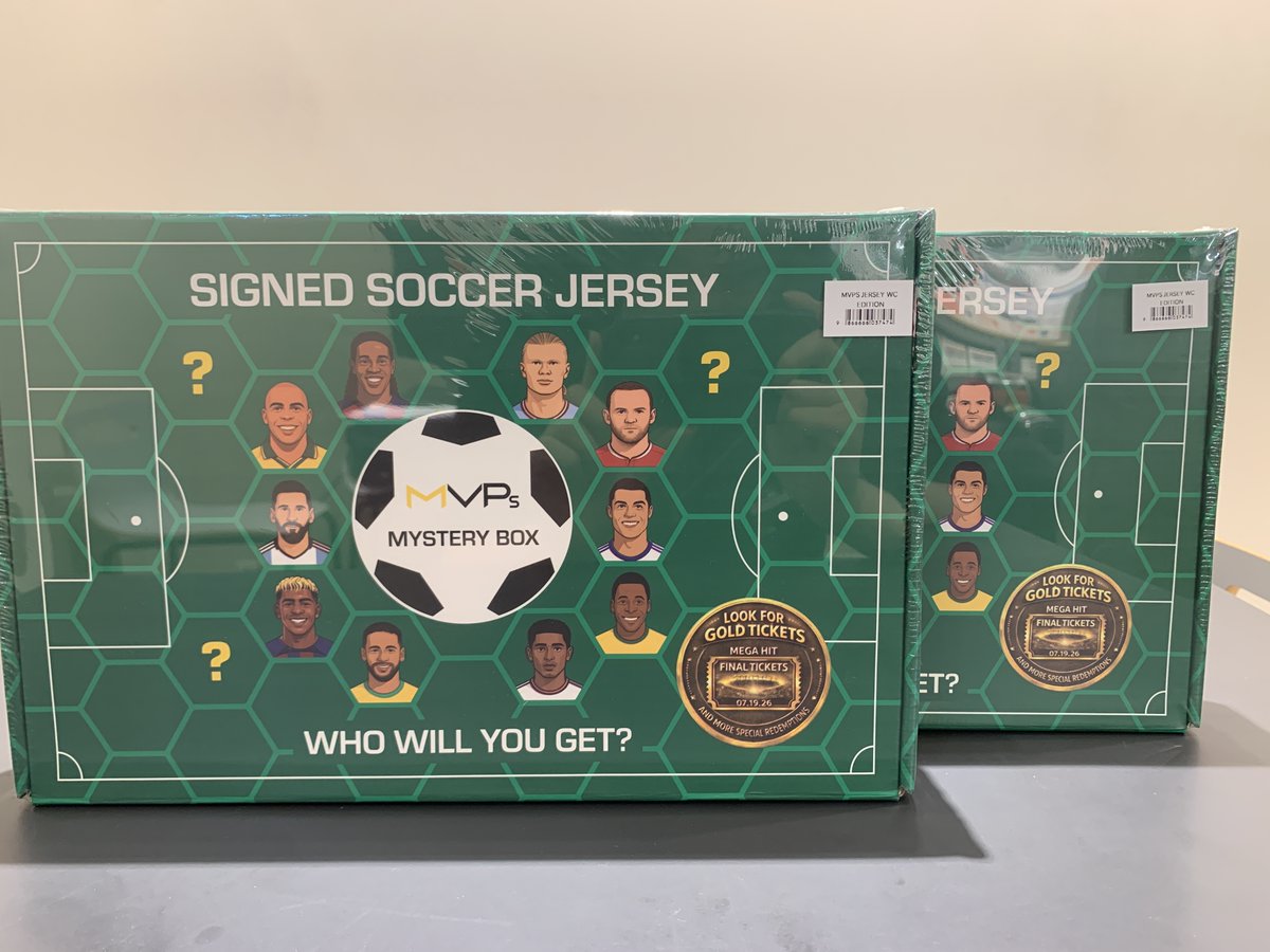 商品情報】 「2026 MVPs MYSTERY MEMORABILIA BOX SIGNED SOCCER