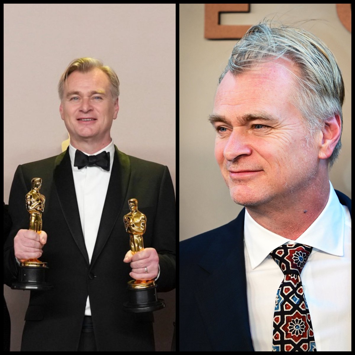 Roybattyforever's tweet photo. Christopher Nolan cuenta que le dijo a su hijo que retiró sus Oscars de su oficina mientras escribía “La Odisea”porque le resultaba intimidante mirarlos mientras hacía el guión de su nueva película. 

Su hijo solo le respondió: "Pero si tú no ganaste ninguno por escribir"🤣 https://t.co/E2rPMSXAme