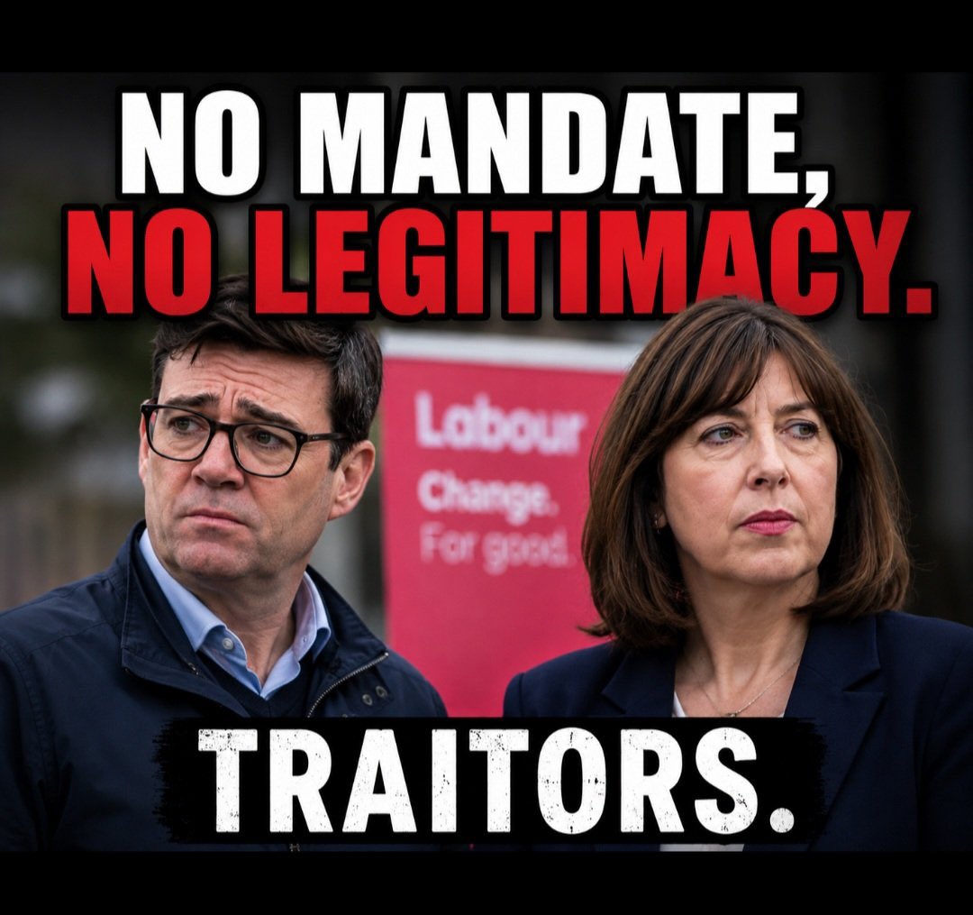 VineyBernard's tweet photo. .

#Divisive #plotting and #dishonesty has brought #KeirStarmer down &amp; #Burnham to power

#COCK of #Manchester #denials of involvement are #infantile &amp; #insulting

#Conspirators

#Rayner
#Streeting
#Haigh
#Nandy
#Powell 

are shameful #backstabbers https://t.co/LblZbGPIJy