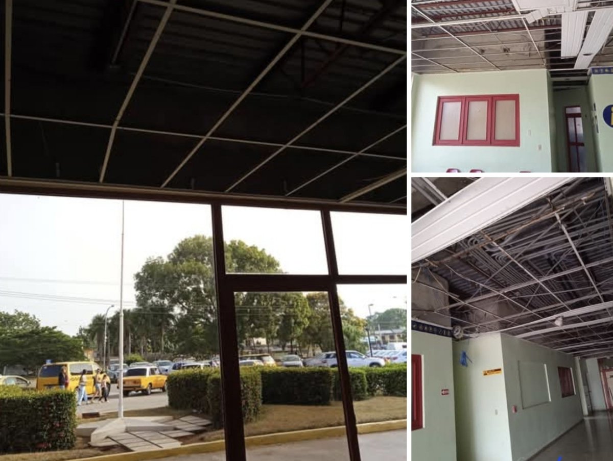 LaCACSA's tweet photo. ✈️ | Avanzan las obras de reparación capital en el Aeropuerto Internacional  @EcasaCamaguey reafirmando nuestro compromiso con la modernización y la seguridad. 

#AviaciónCubana #Cuba https://t.co/sCJQJu2Xx1