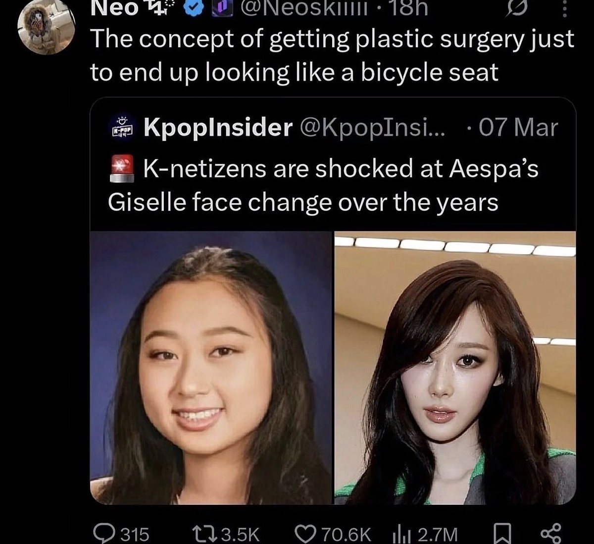 mapiaai's tweet photo. @aerilowkey Lit disgusting https://t.co/rBCXTpGmwX