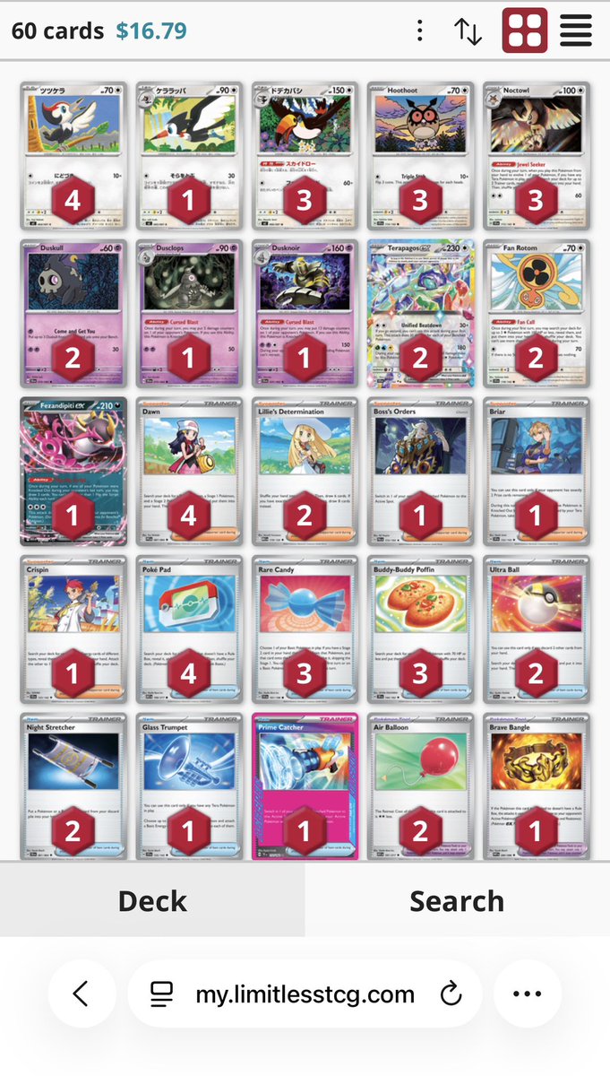 FletchiDrago's tweet photo. Came 15th at Troll Saturday cash event. Really like this deck a lot purely because of PalkiaVSTAR numbers. Will continue experimenting with the list. Fuck Pult-Noir https://t.co/NY0PjeKLpz