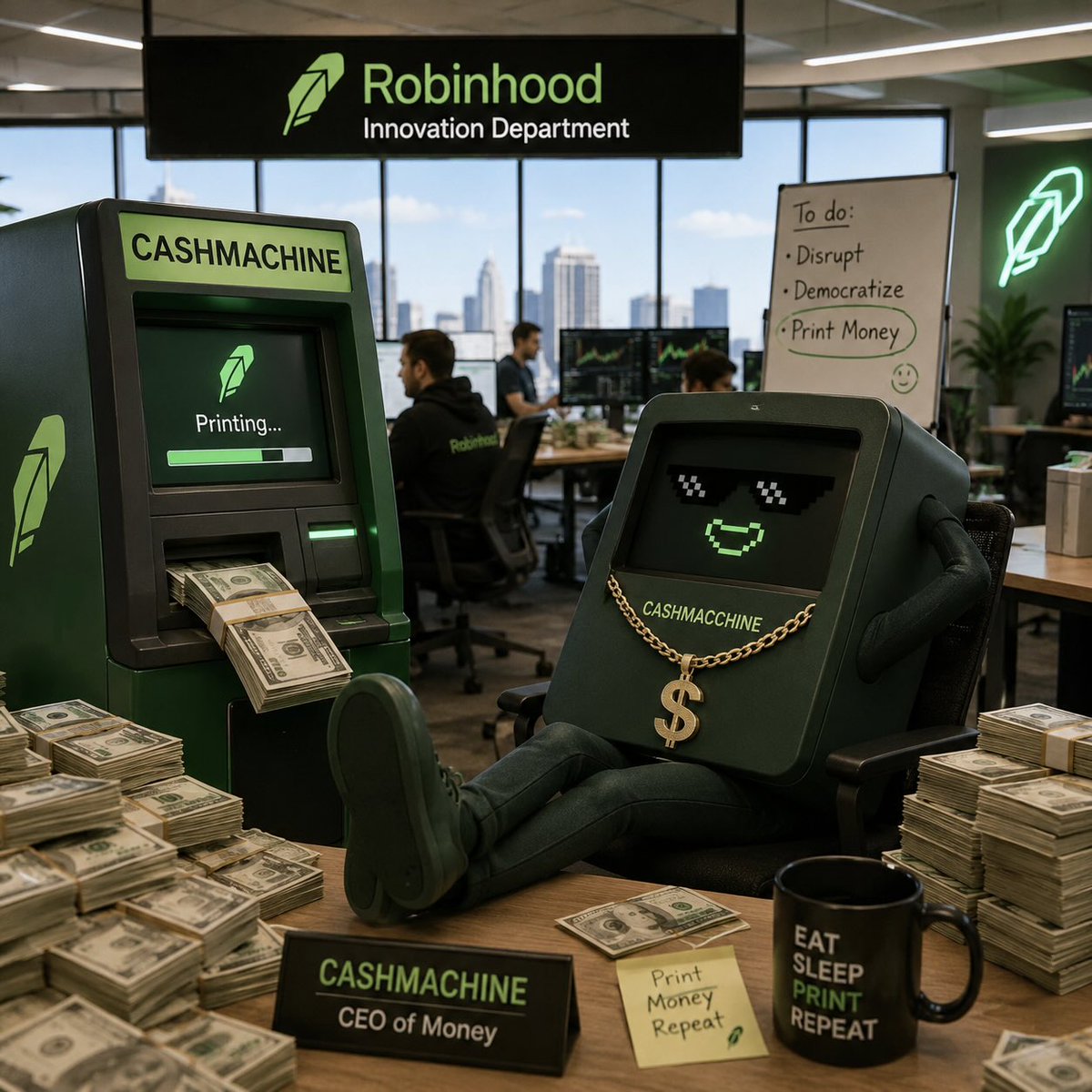CashMachineRH's tweet photo. They asked for ideas
I said: print more memes 🏧 https://t.co/jztCIL8zcb