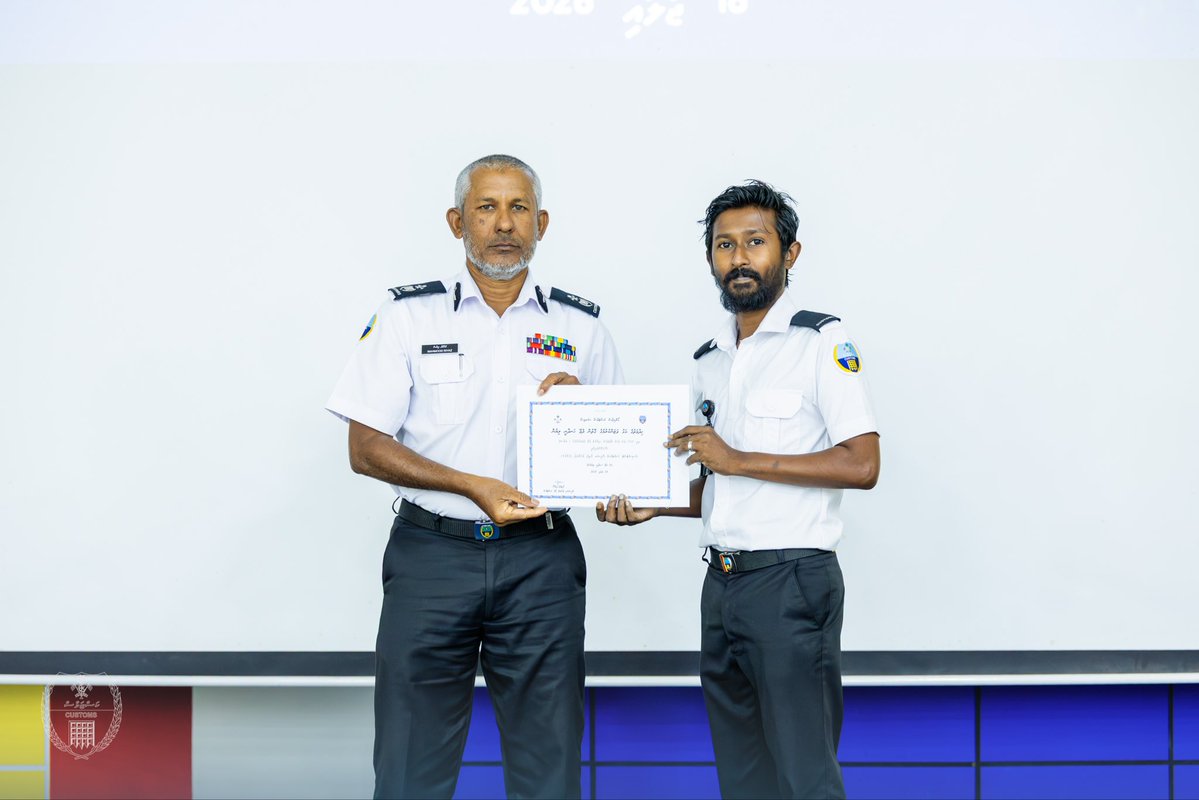 Maldives Customs Service tweet media