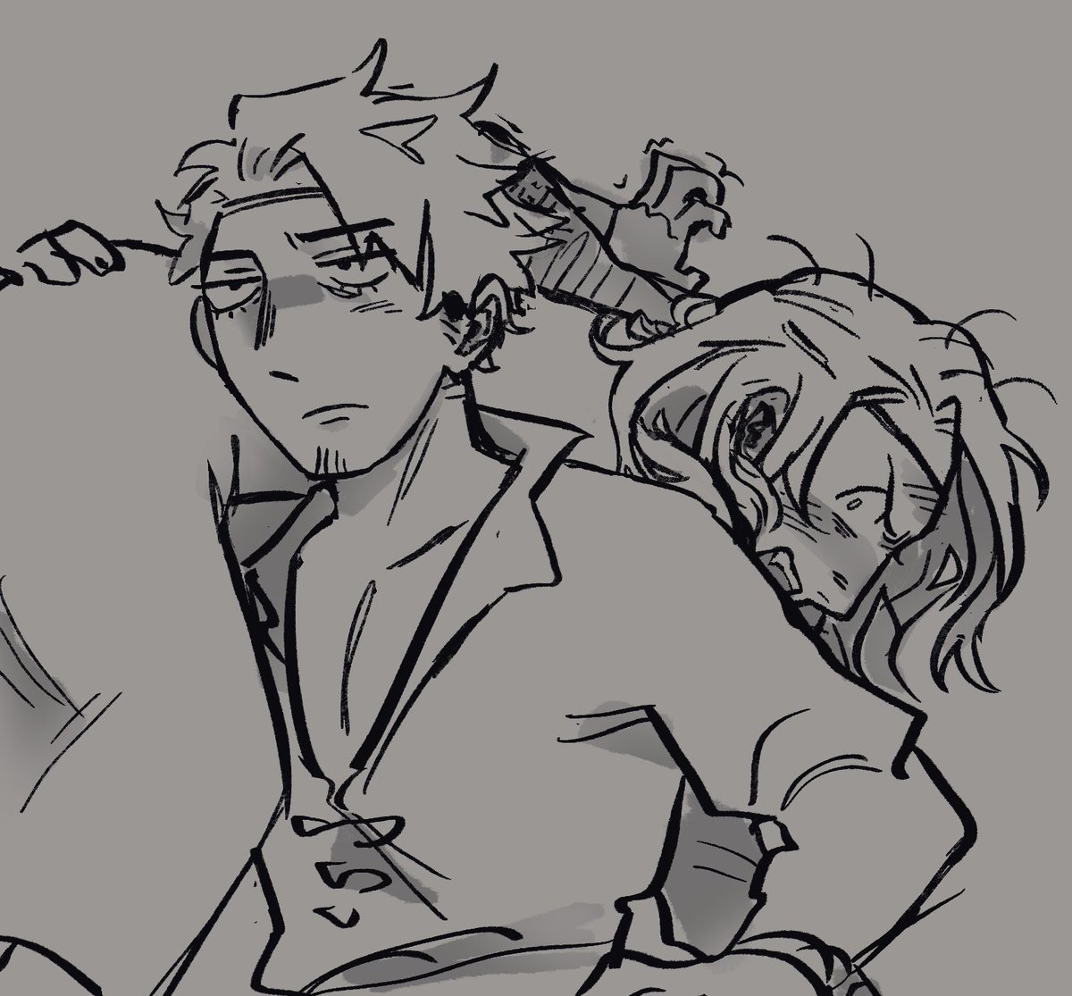 guestober's tweet photo. late night art.. love the various interpretations of their relationship but truly if you think easthies willingly let utowin make him go to bed or eat at the start.... there is no way
#witchhatatlier #Δ帽子 #easwin https://t.co/uwAqvcYO0I