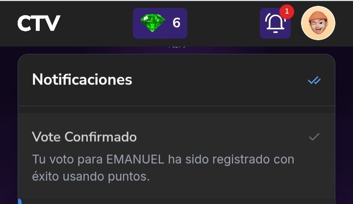 Lucas22sl's tweet photo. @cotyverse +70 VOTOS PARA EMANUEL AL 9009 https://t.co/gJ3DfKyUrt