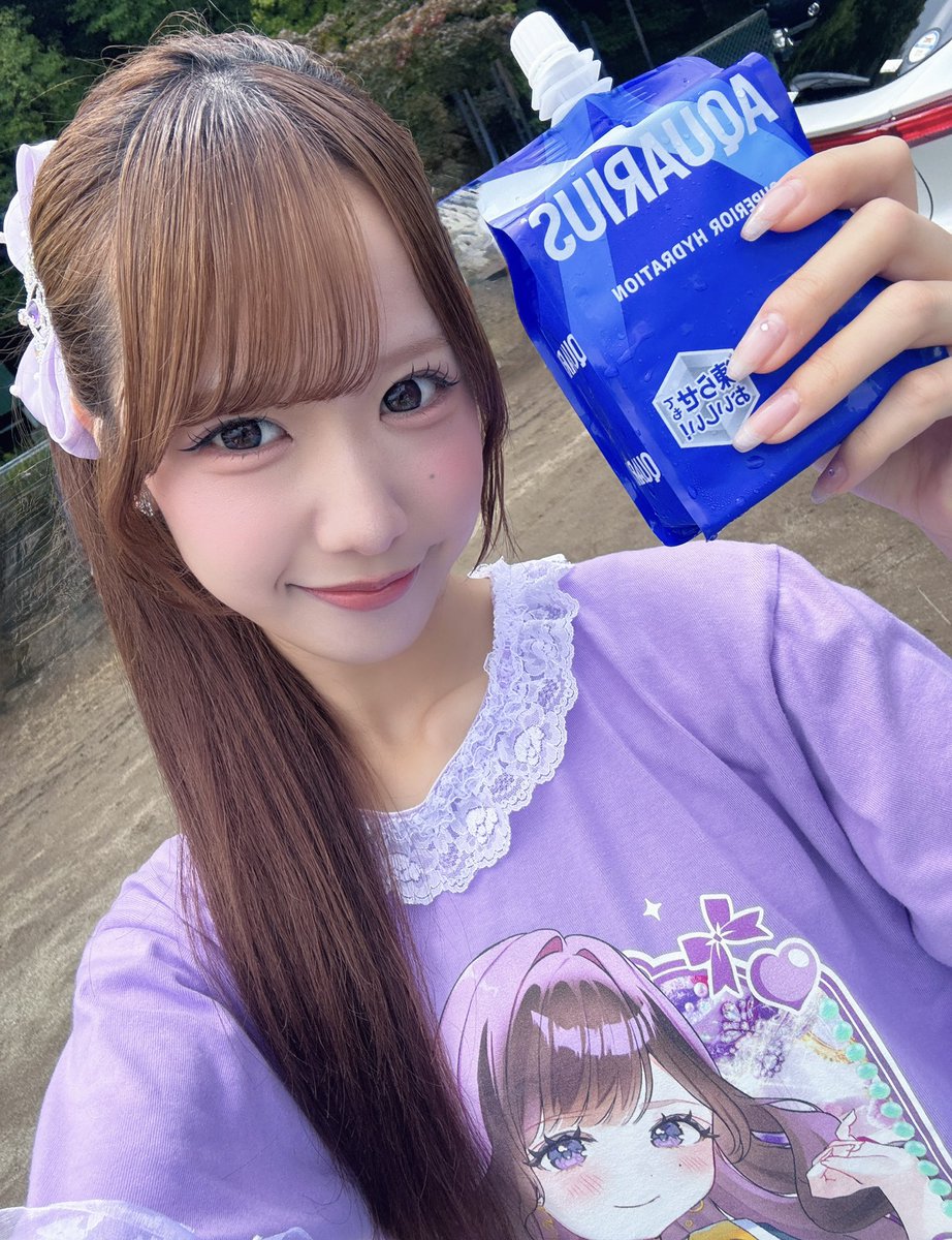 FullCo_Haruka's tweet photo. #関ケ原唄姫合戦2026 2日目💜ありがとうございました！！！ 今日は朝早かったけど、沢山の方に見て頂けてとっても楽しかったよー！😽✨

特典会も来てくれてありがとう♡さっそくチェキツイも見てるよ♡
また会おうね💜
 #フルコース https://t.co/aJEvHULJkK