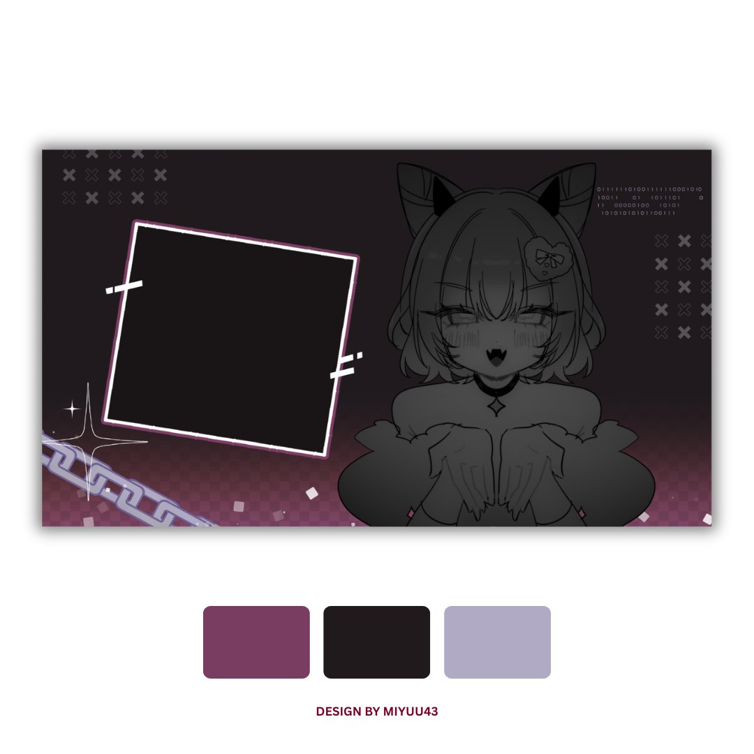 Miyuu433's tweet photo. ── .✦ Stream Overlay commission 
for @/WormJway ໒꒱ ‧₊˚ *  

ได้โอกาสเป็นคนออกแบบ Stream Overlay ให้คุณ WormJway มาค่า เป็นงานแรกๆที่ทำสไตล์นี้เลย ขอบคุณที่ไว้ใจเค้าน้า

 #commission #VtuberTH https://t.co/Oq2atZMDXQ
