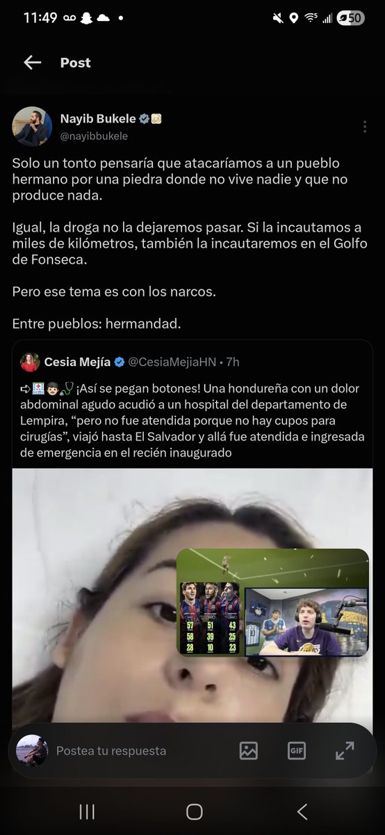 GersonArdon3's tweet photo. @papi_shul0 @FranklinLozano1 @nayibbukele No te creas jajajaj, si el presidente lo dice! Tambien apoyamos el no hacerlo https://t.co/yhJuJM4A2y