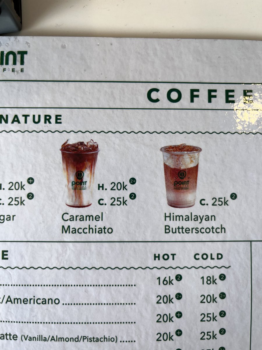 matavip's tweet photo. gegara  #GopayPromoPointCoffee hari ini aku bayar pake GoPay QRIS dapat harga beda,Himalayan Butterscotch atau Caramel Macchiato Point Coffee cuma 19 rebu, ayo ngumpul di mari hoi!!! https://t.co/EwE6w6FvMA