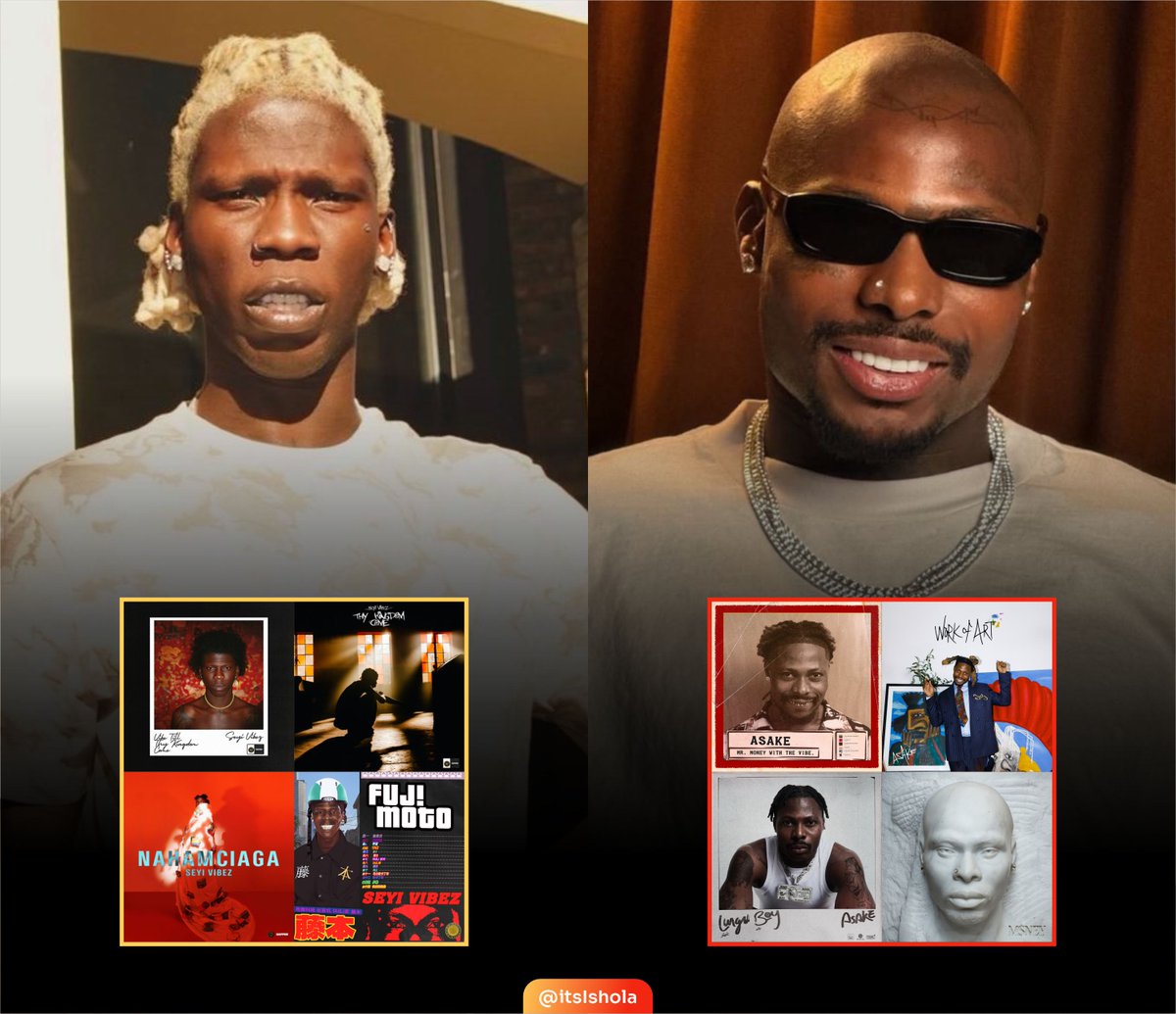 itsIshola's tweet photo. What has the best discography? https://t.co/EkI2V42j0V