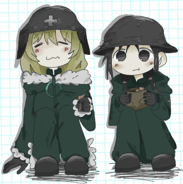 yazuki1028's tweet photo. #少女終末旅行 https://t.co/9lgWUCVn77