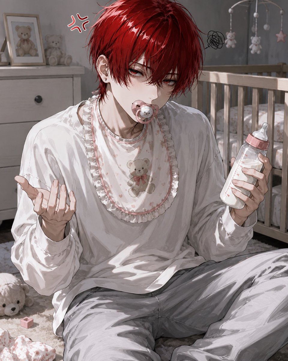 mssrUx_xU's tweet photo. 「userちゃん？俺心が死んでるよ？」
「なんでこんなことしなきゃなんねーんだ！」
「かわいがってくれる？」
「覚えてろよ」

#四飼AIイラスト https://t.co/1z17hm2axD