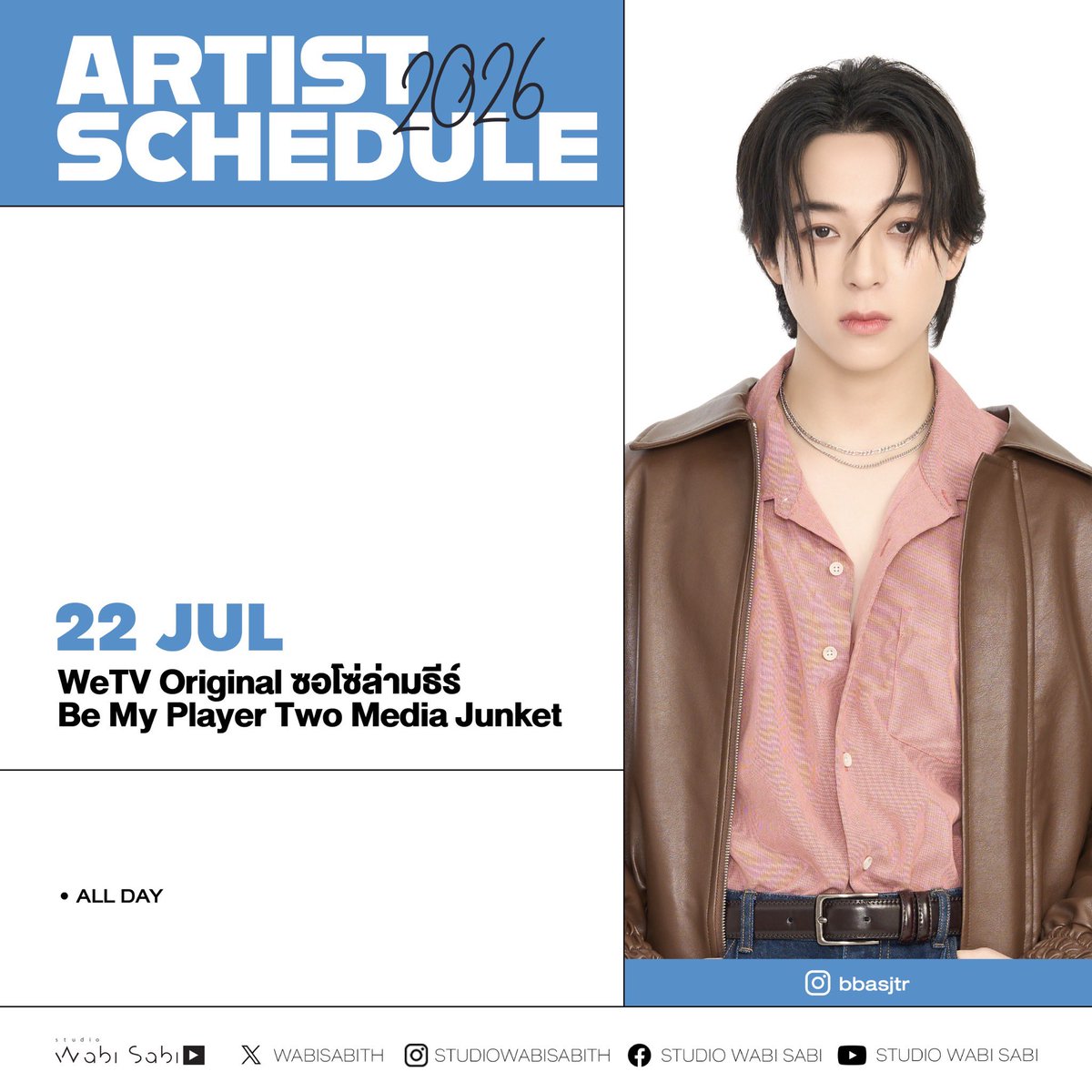 wabisabiTH's tweet photo. [Artist Schedule]
#StudioWabiSabi https://t.co/tPurK3eI9W