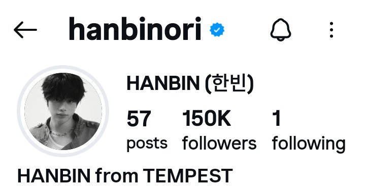 HANBIN_FANPAGE_'s tweet photo. 🎊 𝟏𝟓𝟎.𝟎𝟎𝟎 𝐅𝐎𝐋𝐋𝐎𝐖𝐄𝐒 🎊

#HANBIN
#hanbinori
#NgoNgocHung https://t.co/eZ1JgkiCWc