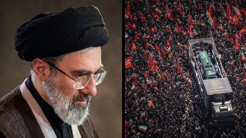 mansore82699's tweet photo. ده‌ها میلیون نفر تو خیابون‌های تهران و مشهد با اشک و عزم راسخ، شکوه همیشگی ملت ایران رو به تصویر کشیدن.
#لبیک_یا_خامنه_ای https://t.co/DqglrEUQXF